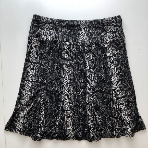 INC International Concepts Dresses & Skirts - Snake Print Flare Skirt INC International Concepts Dresses & Skirts - Snake Print Flare Skirt